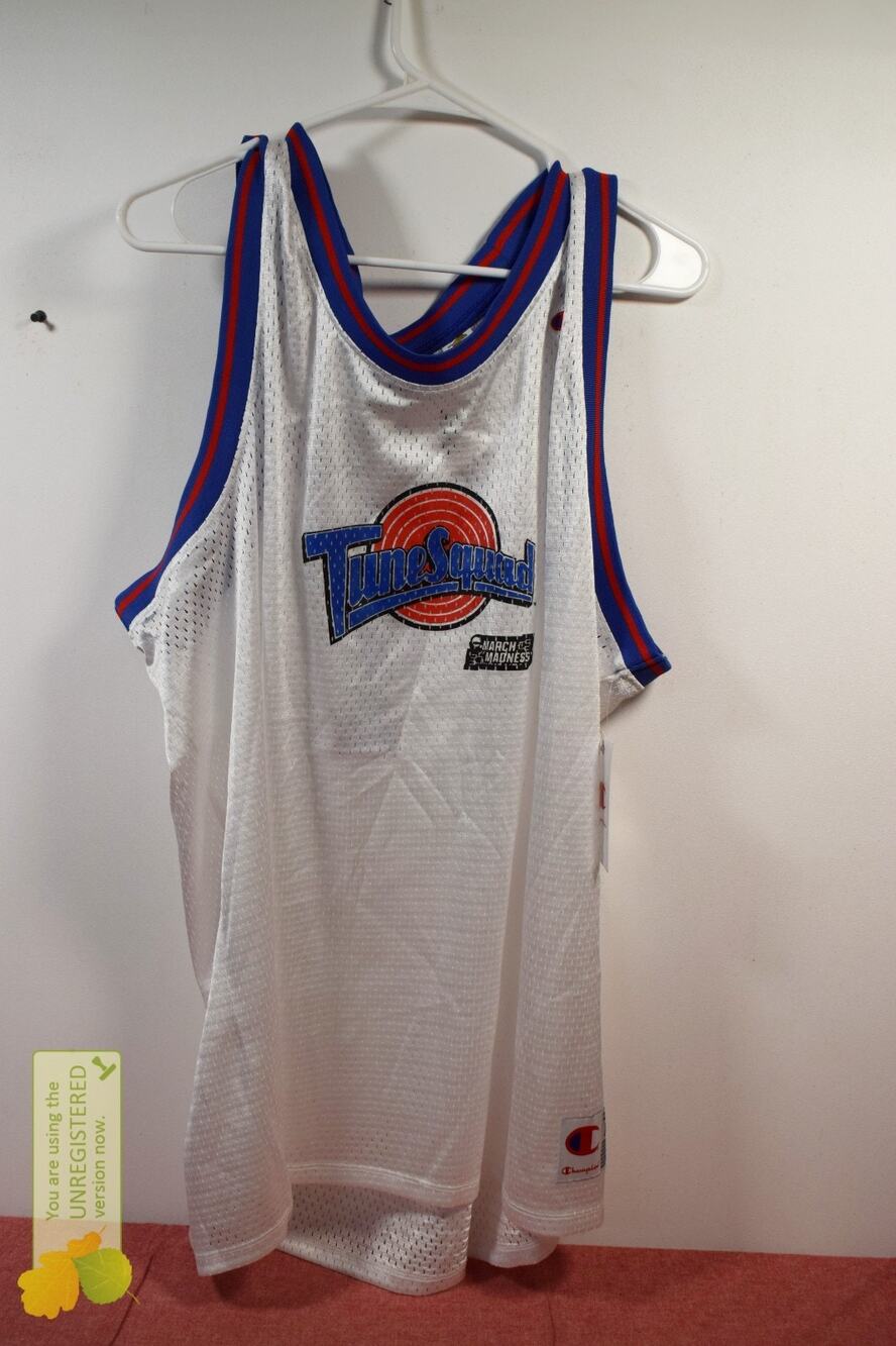 Champion Space Jam x NCAA March Madness Adult Bugs Bunny Jersey XXL